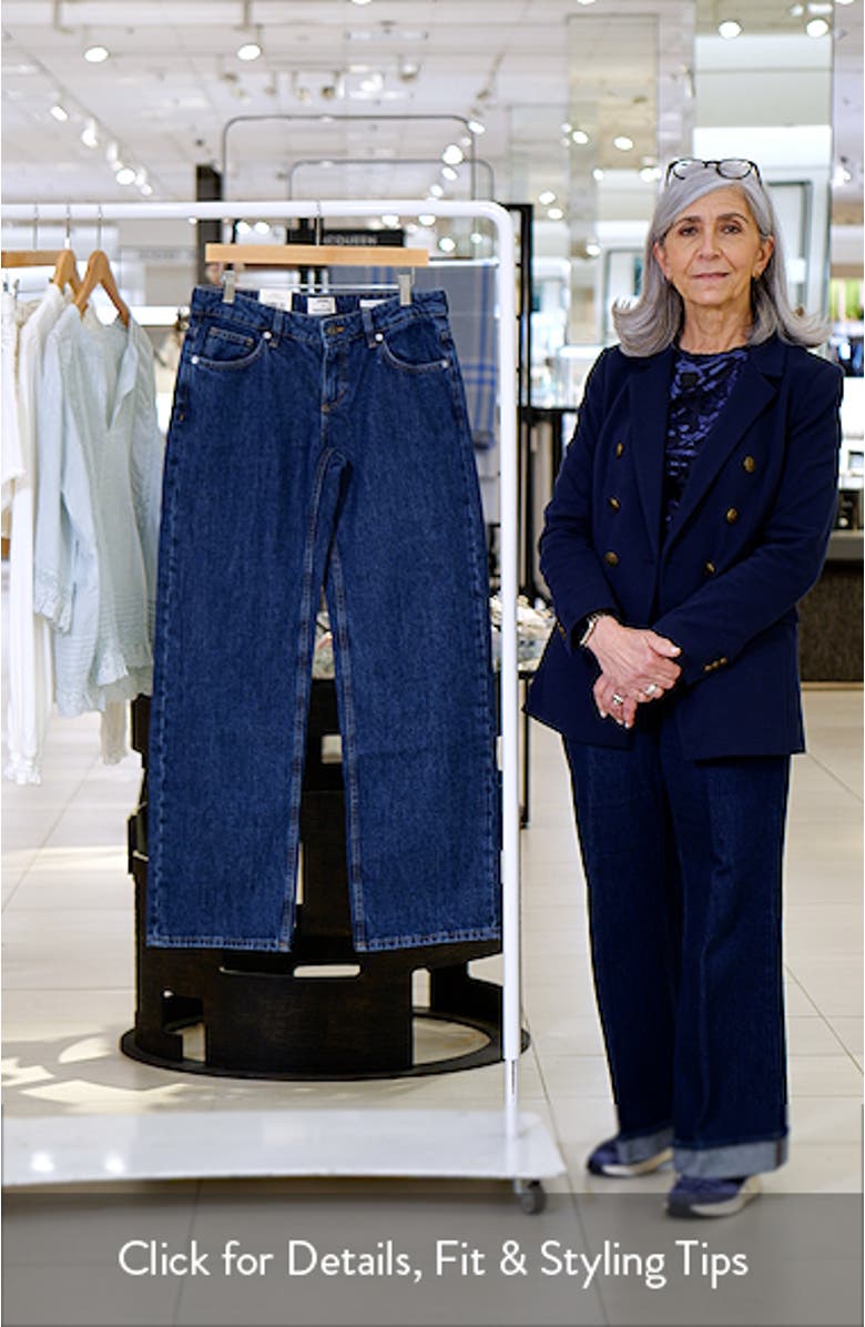 Low Rise Straight Leg Jeans, sales video thumbnail