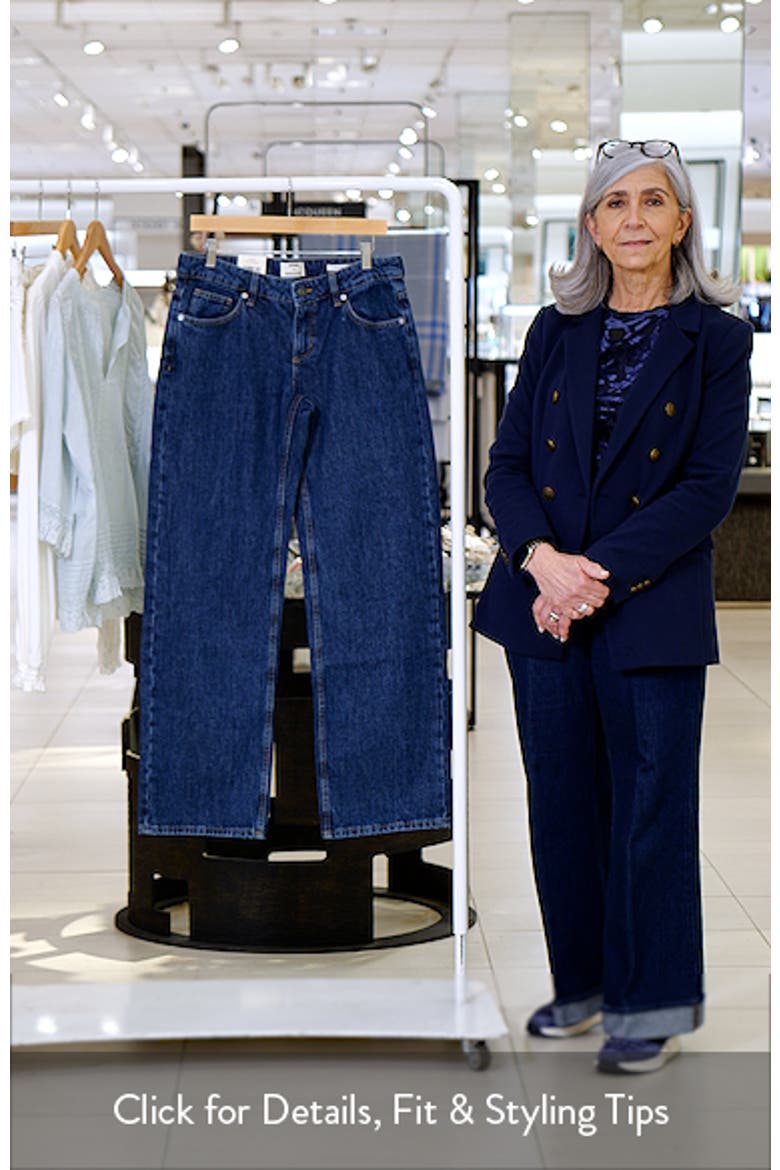 Low Rise Straight Leg Jeans video