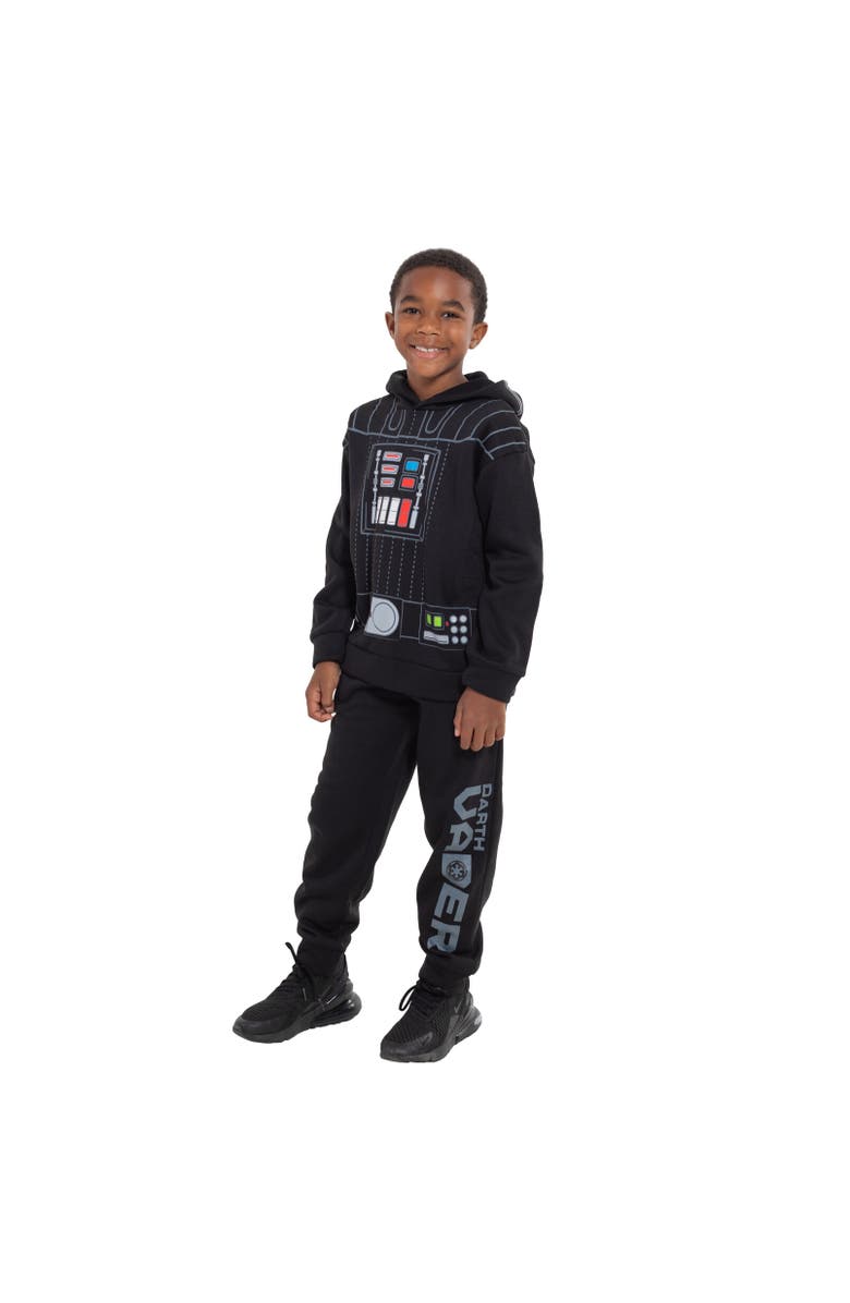 Star Wars Cosplay Hoodie & Pants Set, Alternate, color, Darth Vader Black Black