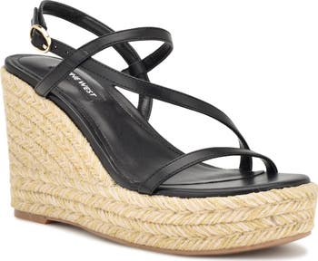 Nine West Jills Espadrille Platform Wedge Sandal (Women