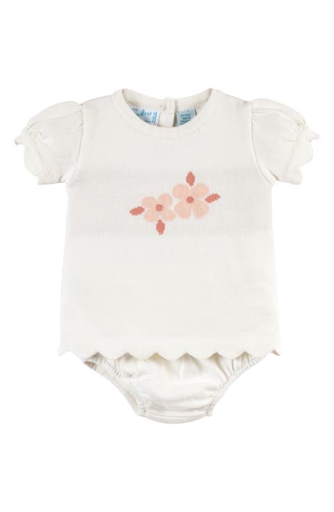 Kids' Flower Knit Bodysuit (Baby)