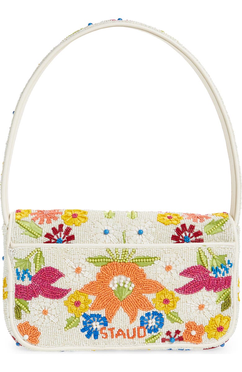 STAUD Tommy Beaded Shoulder Bag, Alternate, color,