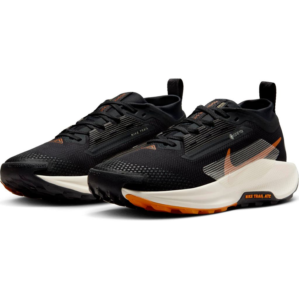 Nike Pegasus Trail 5 Gore-tex Sneakers In Off Noir/ivory/black