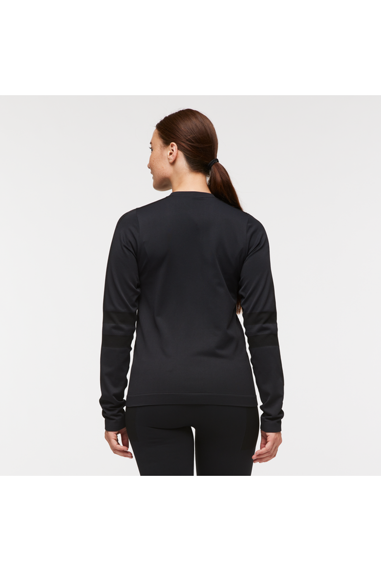 Debajo Seamless Baselayer Crew - Women's, Alternate, color, Cotopaxi Black