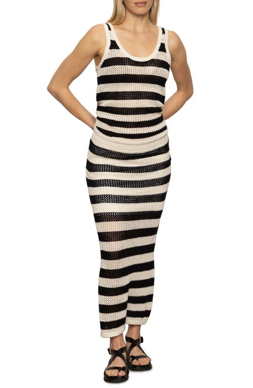 Sanctuary Cotton Open Knit Sweater Tank