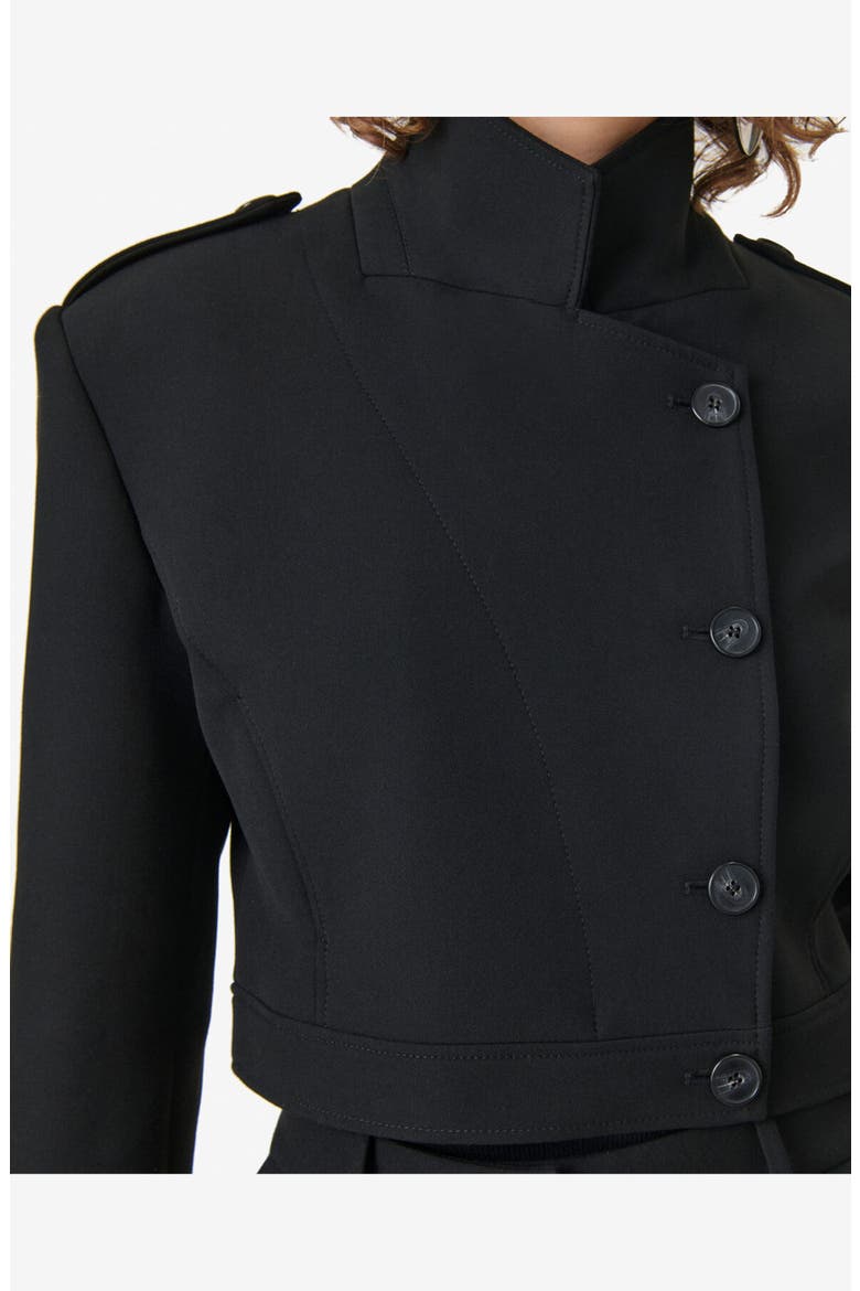 The Mova Jacket, Alternate, color, BLACK