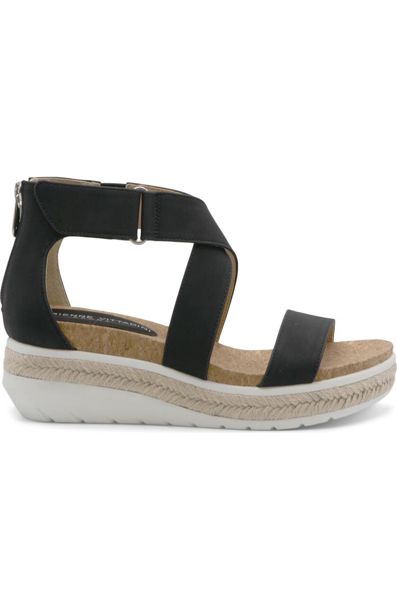 Adrienne Vittadini Cape Ann Jute Wedge Slide Sandal, Alternate, color,