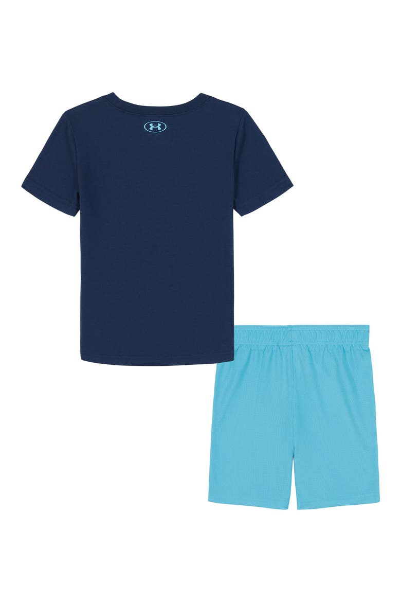 Kids' Coastal Graphic T-Shirt & Shorts Set, Alternate, color, ACADEMY