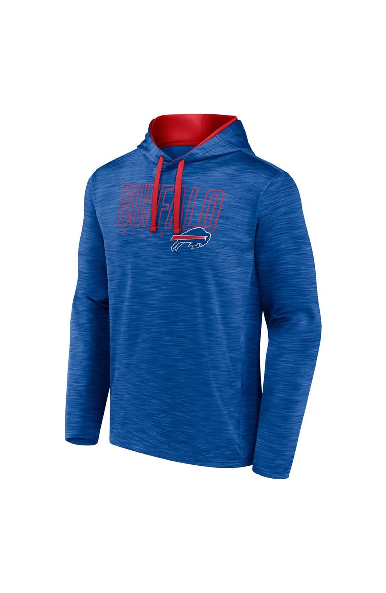 FANATICS Men's Fanatics Branded Heather Royal Buffalo Bills Hook and Ladder Pullover Hoodie, Alternate, color, Heather Royal