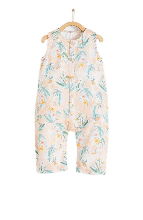 Shop Babycottons Indira Zip Footless Pajama In Pink