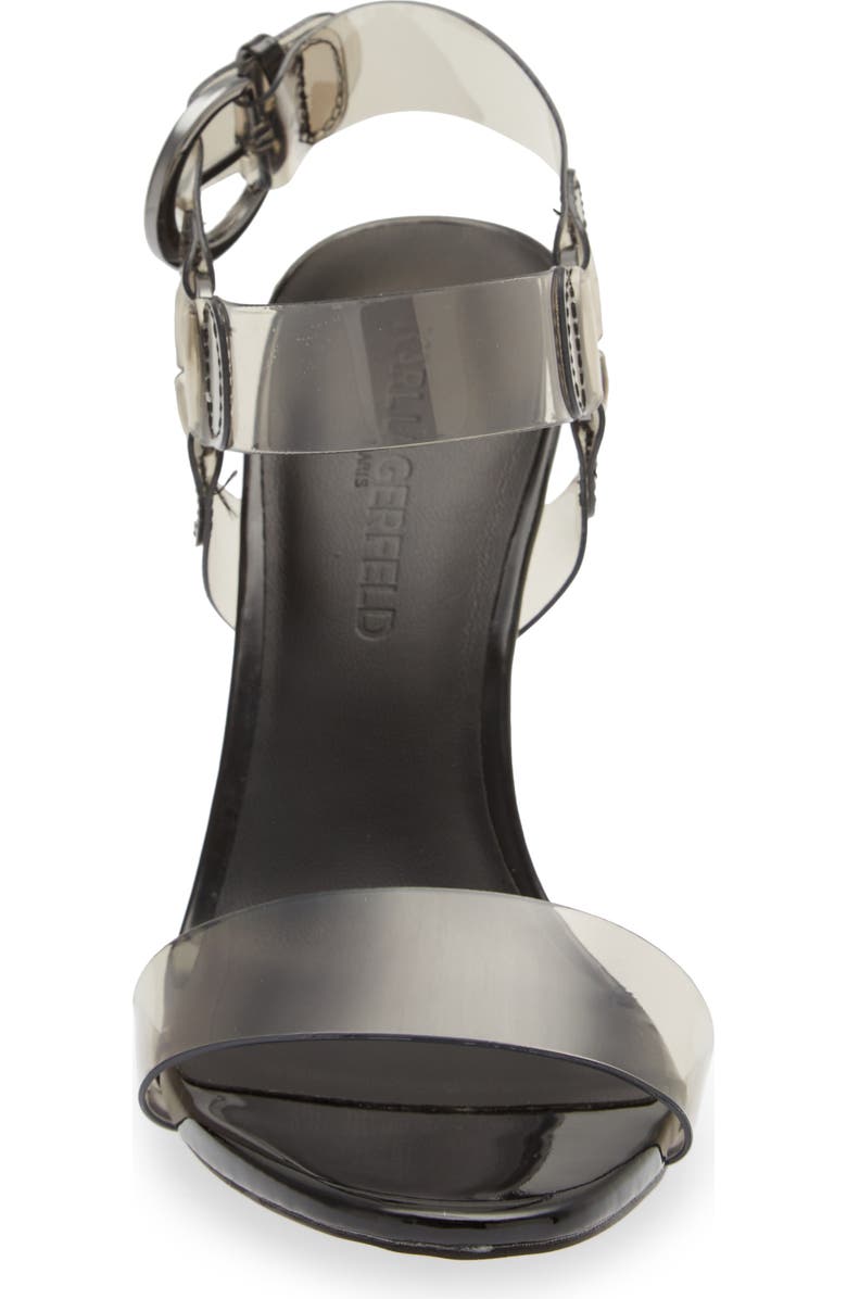 KARL LAGERFELD PARIS KARL LAGERFELD Cieone Sandal, Alternate, color, Smoke