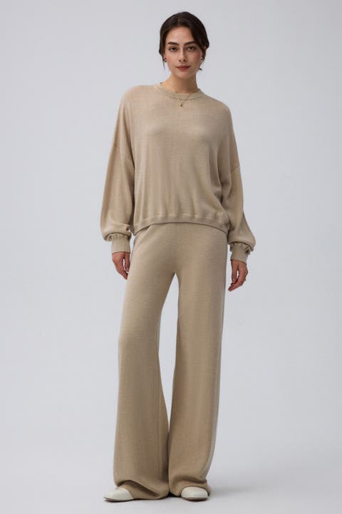 Nilo Knitted Pull-on Pants