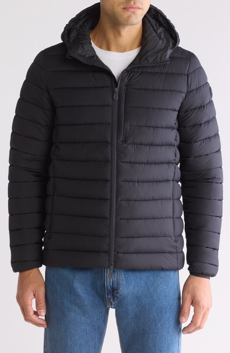 Save The Duck Water Repellent Packable Quilted Jacket, Main, color, 