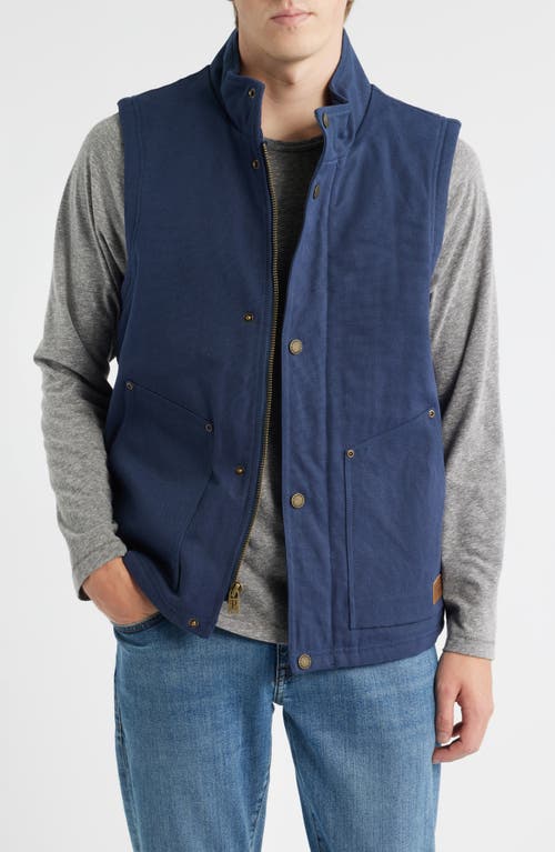 Pendleton Pine Grove Canvas Vest In Blue