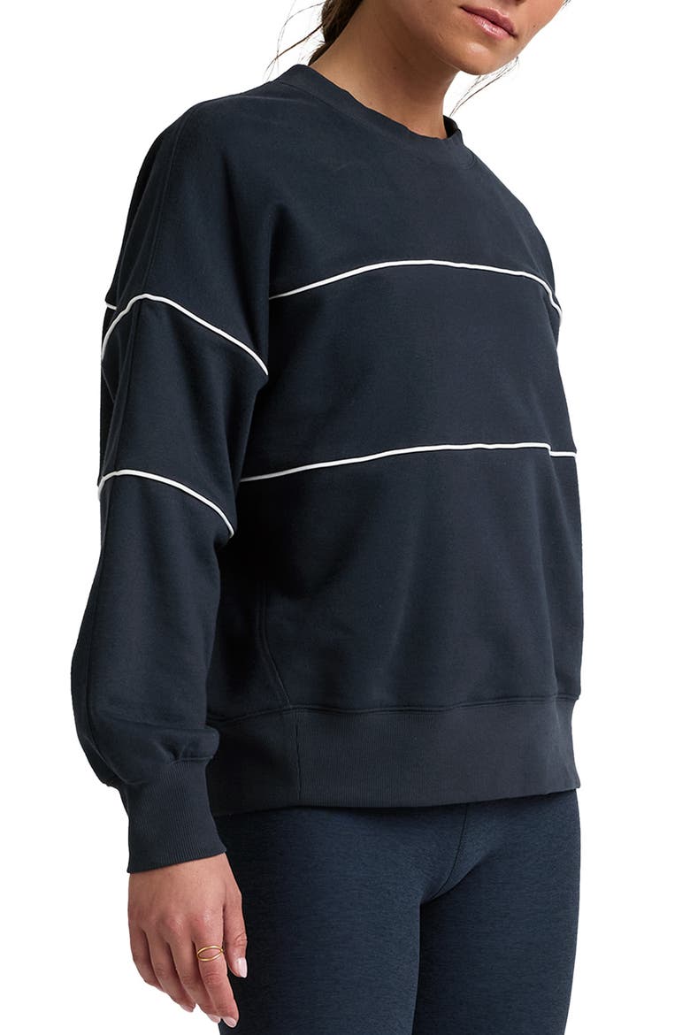 Piper Oversize LuxeFleece Sweatshirt, Alternate, color, NOCTURNAL NAVY