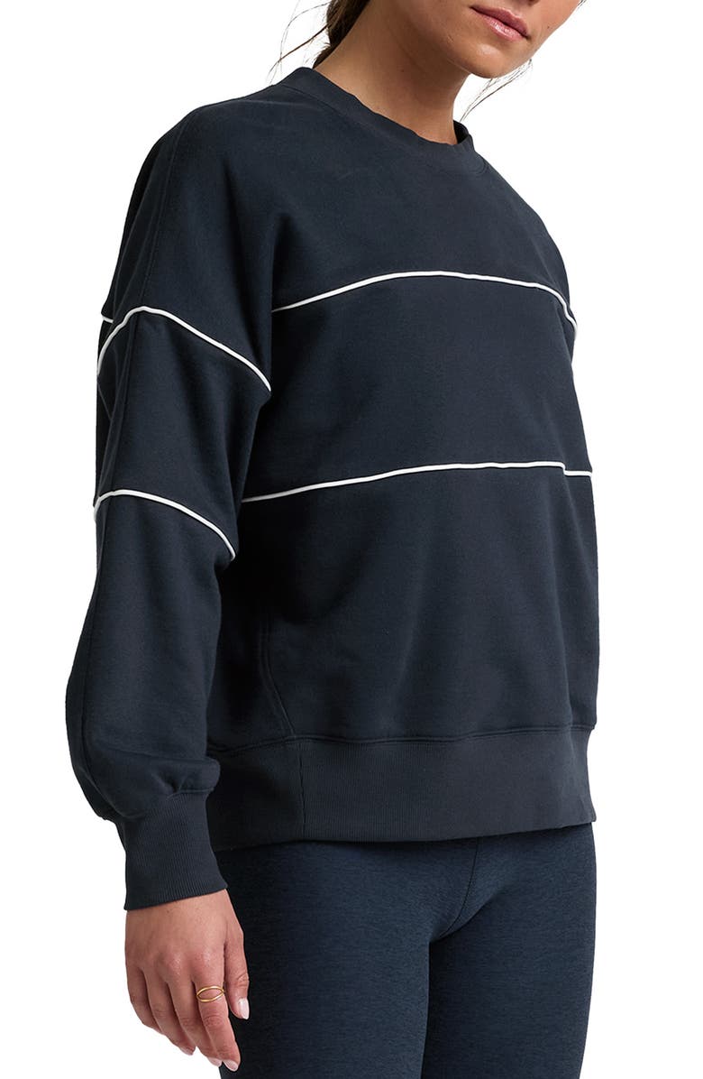 Beyond Yoga Piper Oversize LuxeFleece Sweatshirt, Alternate, color, Nocturnal Navy
