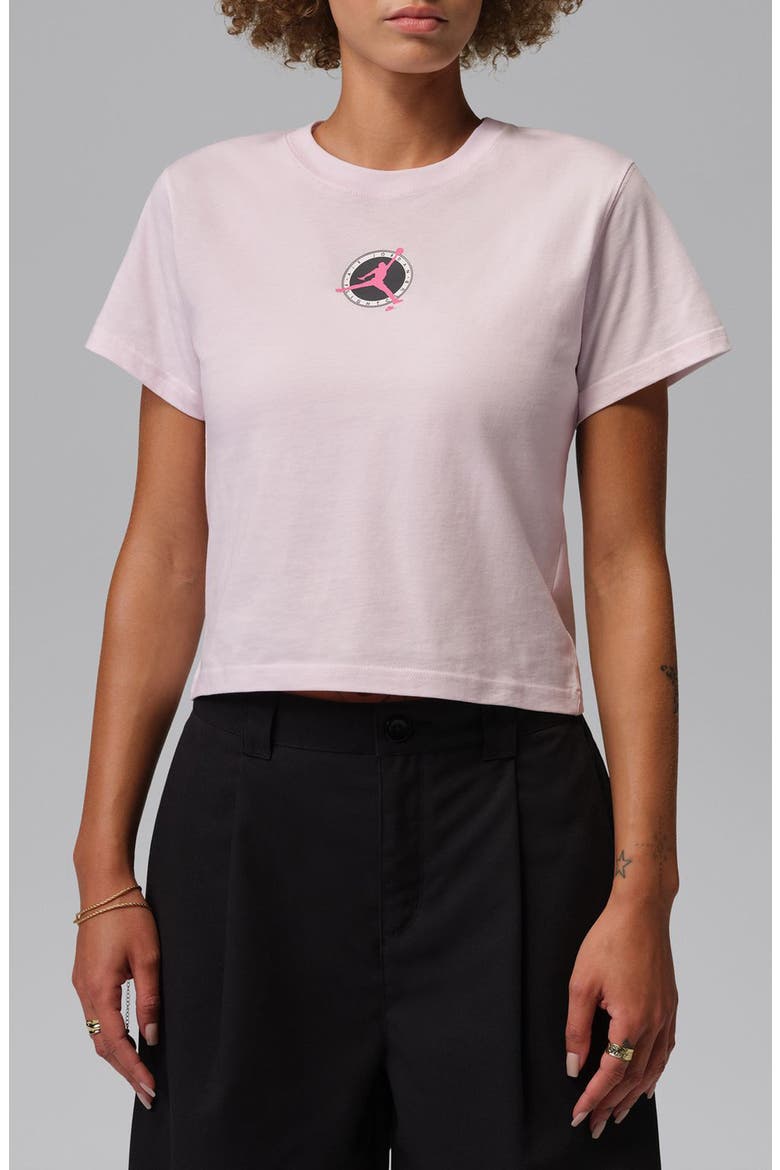 Jumpman Graphic T-Shirt, Main, color, PEARL PINK