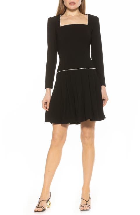 Ashanti Puff Shoulder Dress