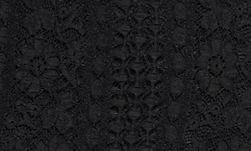 Guess Lulu Lace Sleeveless Dress In Jet Black