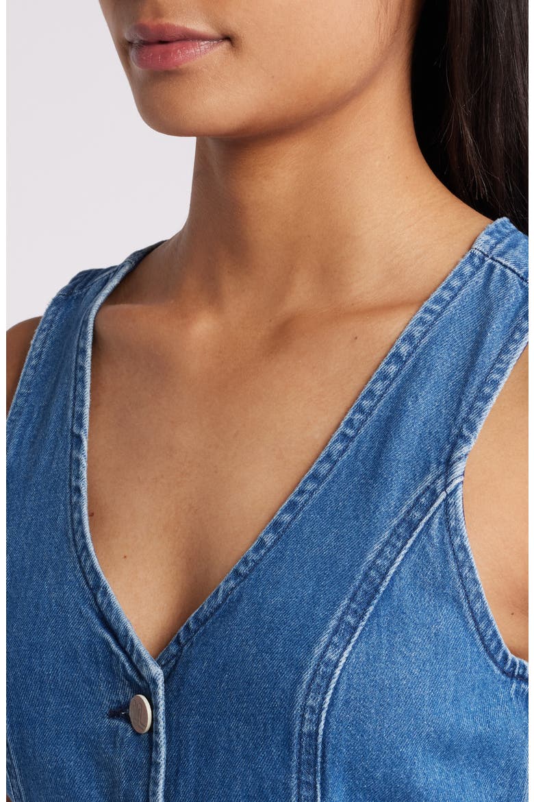 Daisy Denim Vest, Alternate, color, MEDIUM WASH