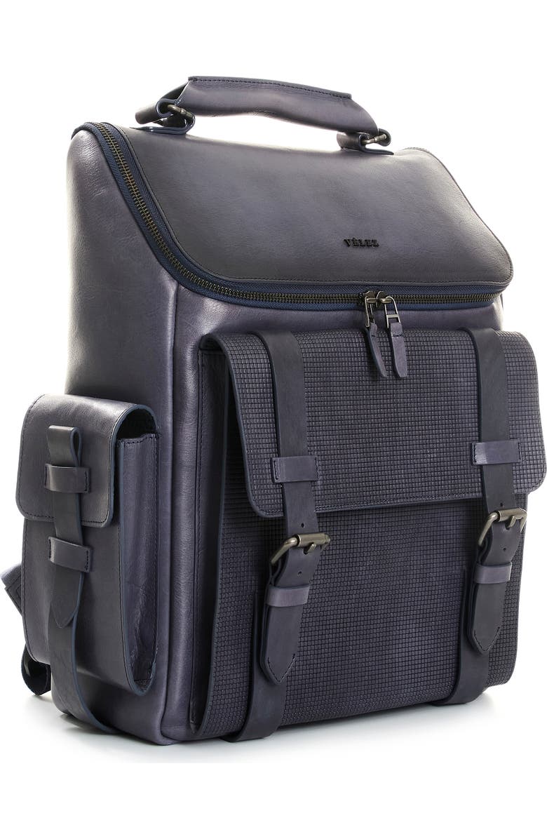 Velez New Archaeology Backpack in Vintage Leather, Alternate, color, Brown