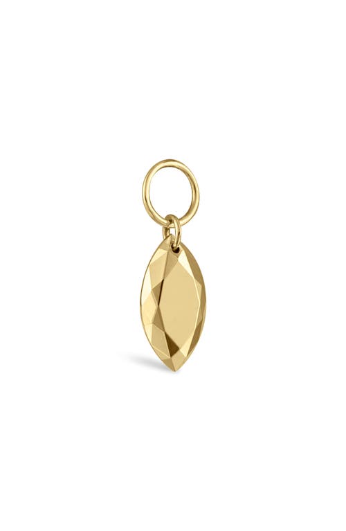 MARIA TASH MARIA TASH FACETED MARQUISE CHARM