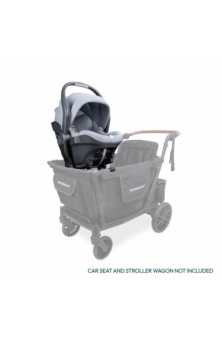 WonderFold L4 Adapter for UppaBaby Car Seats, Alternate, color, Black