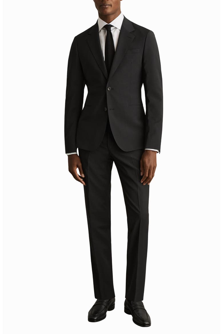 Promise Wool Blend Sport Coat, Alternate, color, BLACK