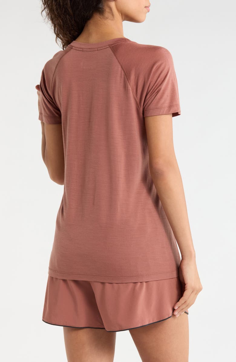 Smartwool Active Ultralite Crewneck T-Shirt, Alternate, color, Mocha