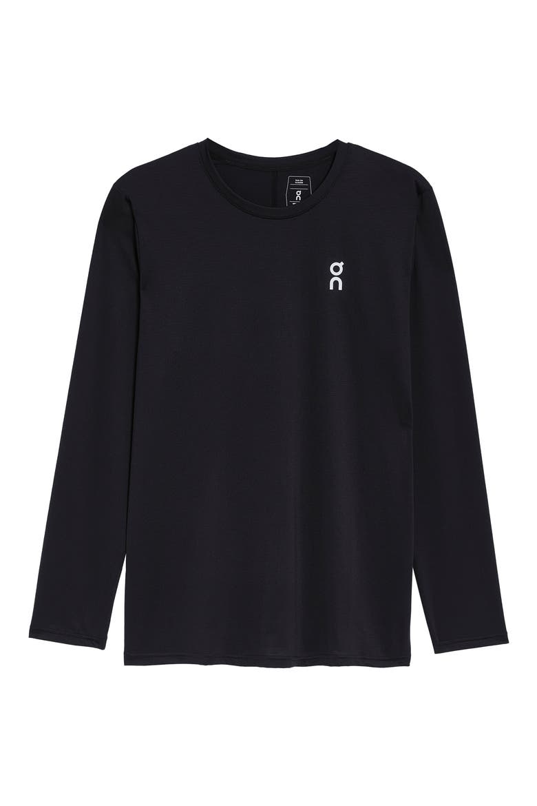 Core Long Sleeve T-Shirt, Alternate, color, BLACK