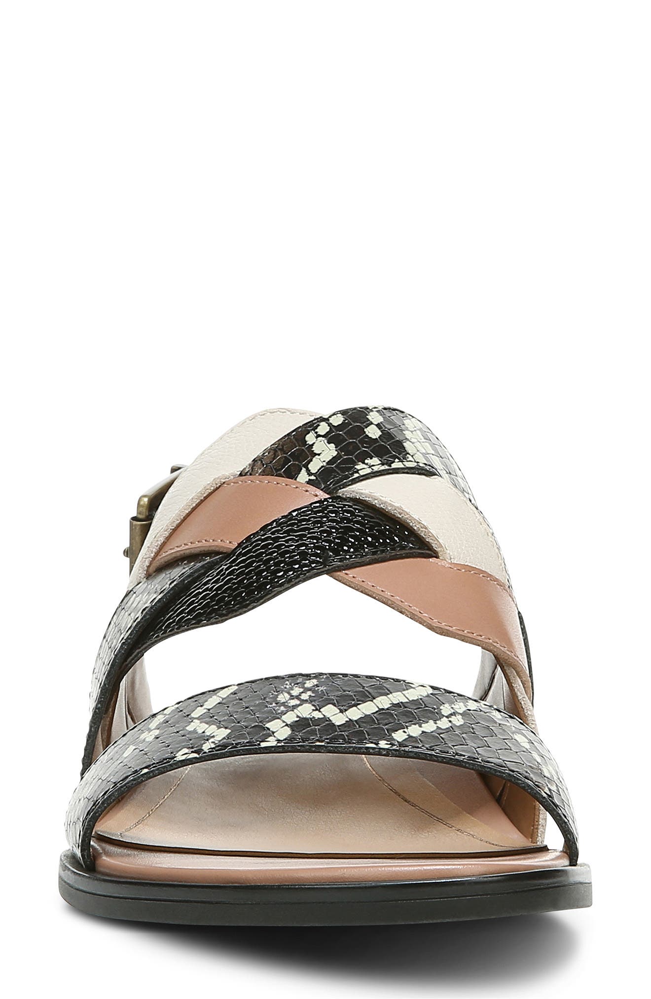 Vionic Kendra Strappy Snake Embossed Sandal, Alternate, color, 