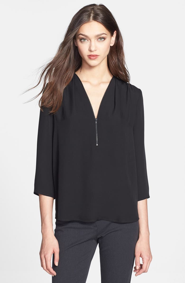 Theory 'Sala' Silk Top, Main, color, 
