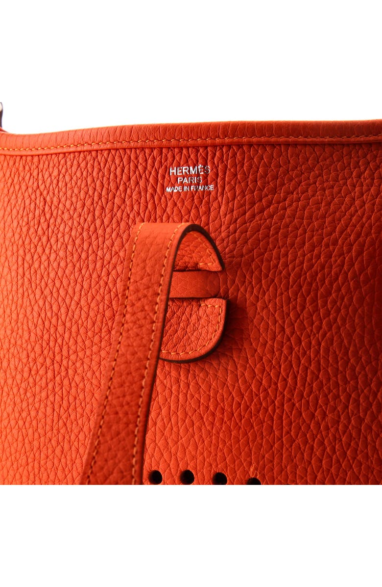 Pre-Owned Hermes Evelyne Bag Gen III Clemence PM, Alternate, color, Feu