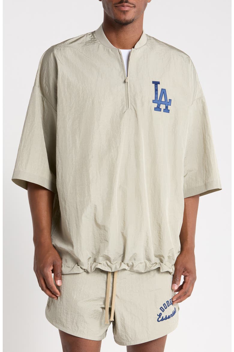 Dodgers Three-Quarter-Sleeve Pullover, Main, color, SEAL