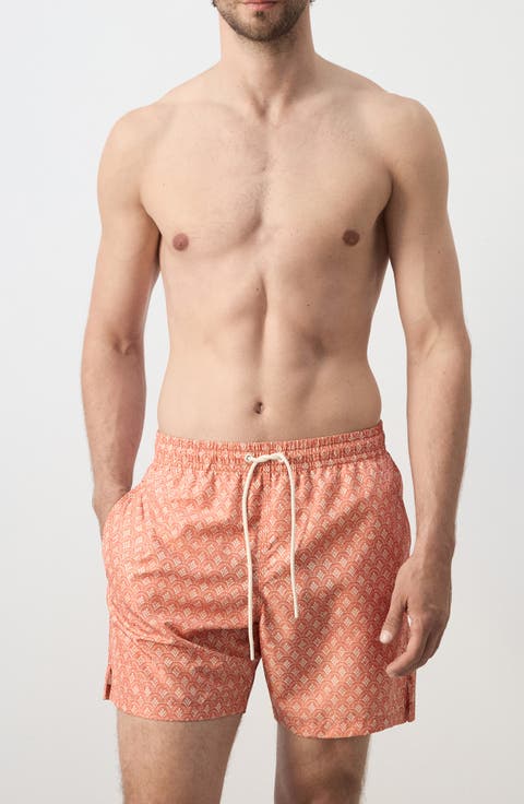 Print Swim Trunks