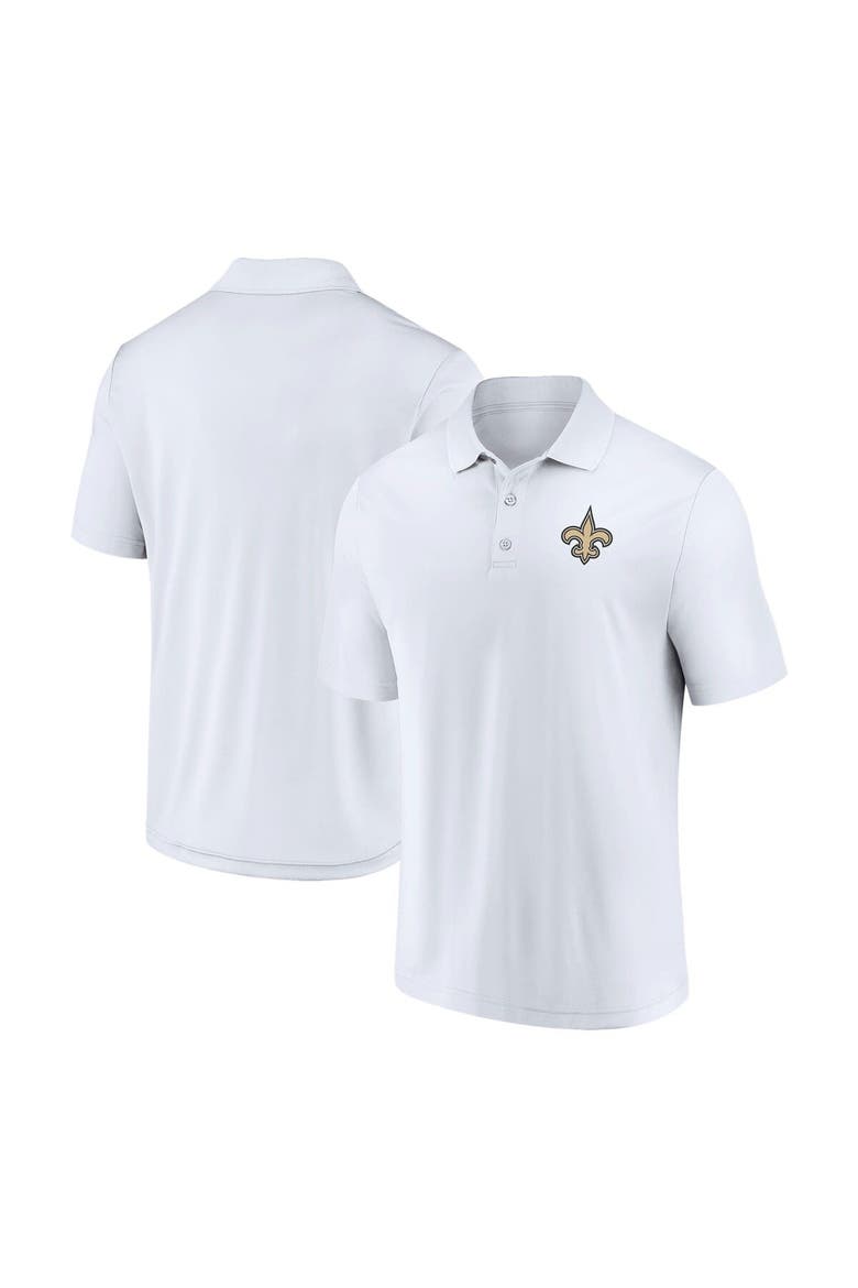 Men's Fanatics Branded White New Orleans Saints Component Polo, Main, color, White