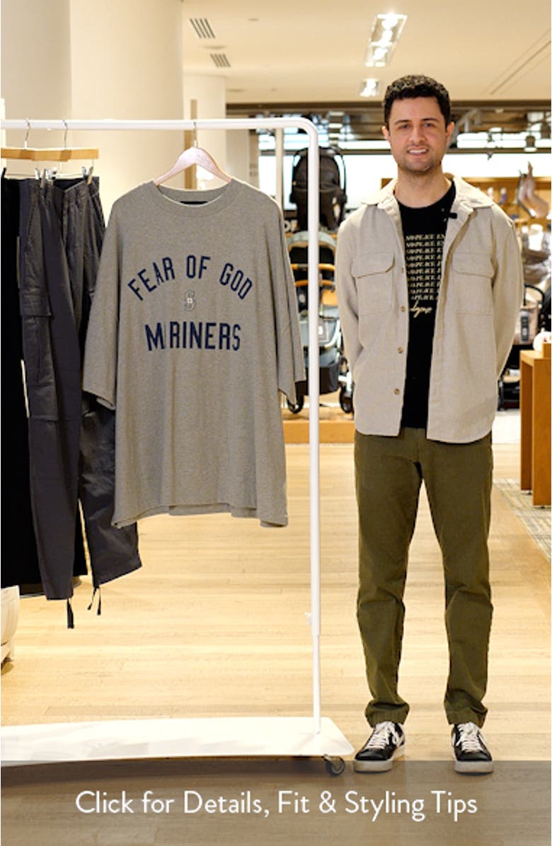 Mariners '90s Cotton Graphic T-Shirt, sales video thumbnail