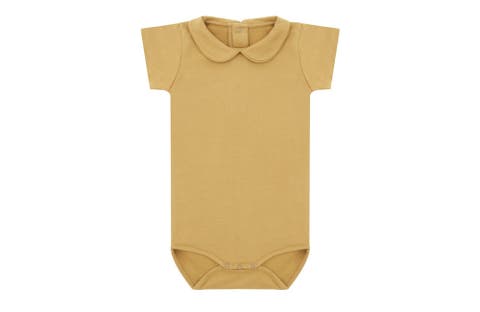 SS Organic Cotton Collared Bodysuit