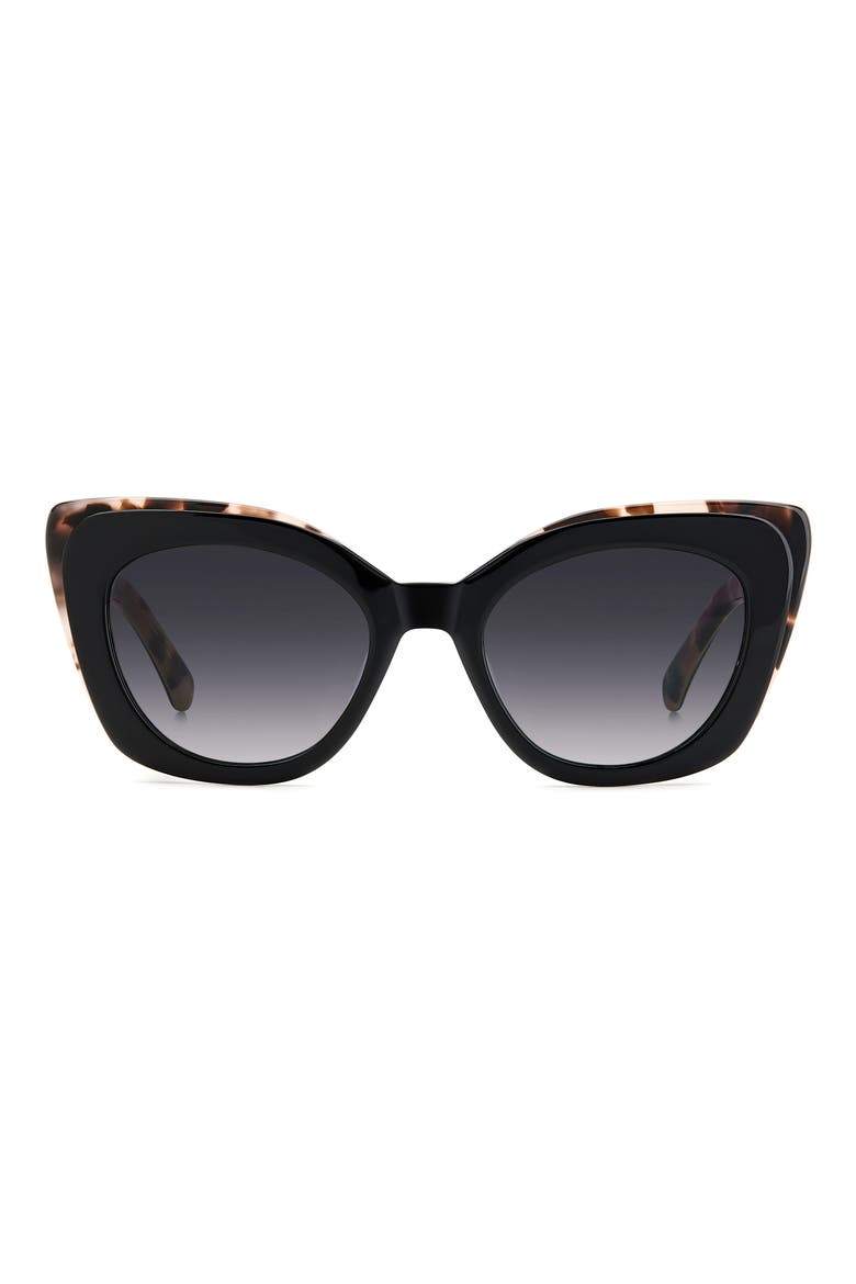 marigolds 51mm gradient cat eye sunglasses, Main, color, 02TB-WJ