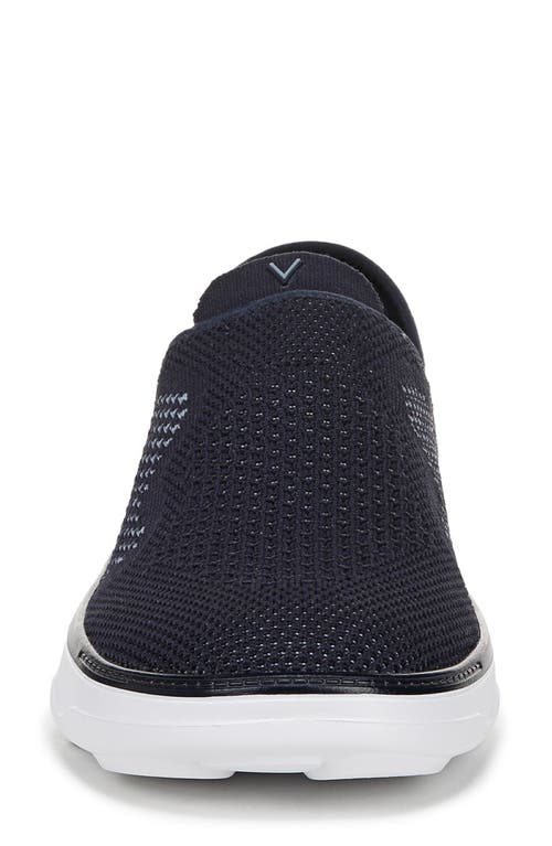 Vionic Sage Rx Slip-on Sneaker In Navy Blazer
