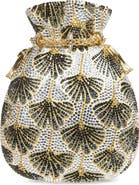 JUDITH LEIBER COUTURE Ginkgo Crystal Embellished Pouch