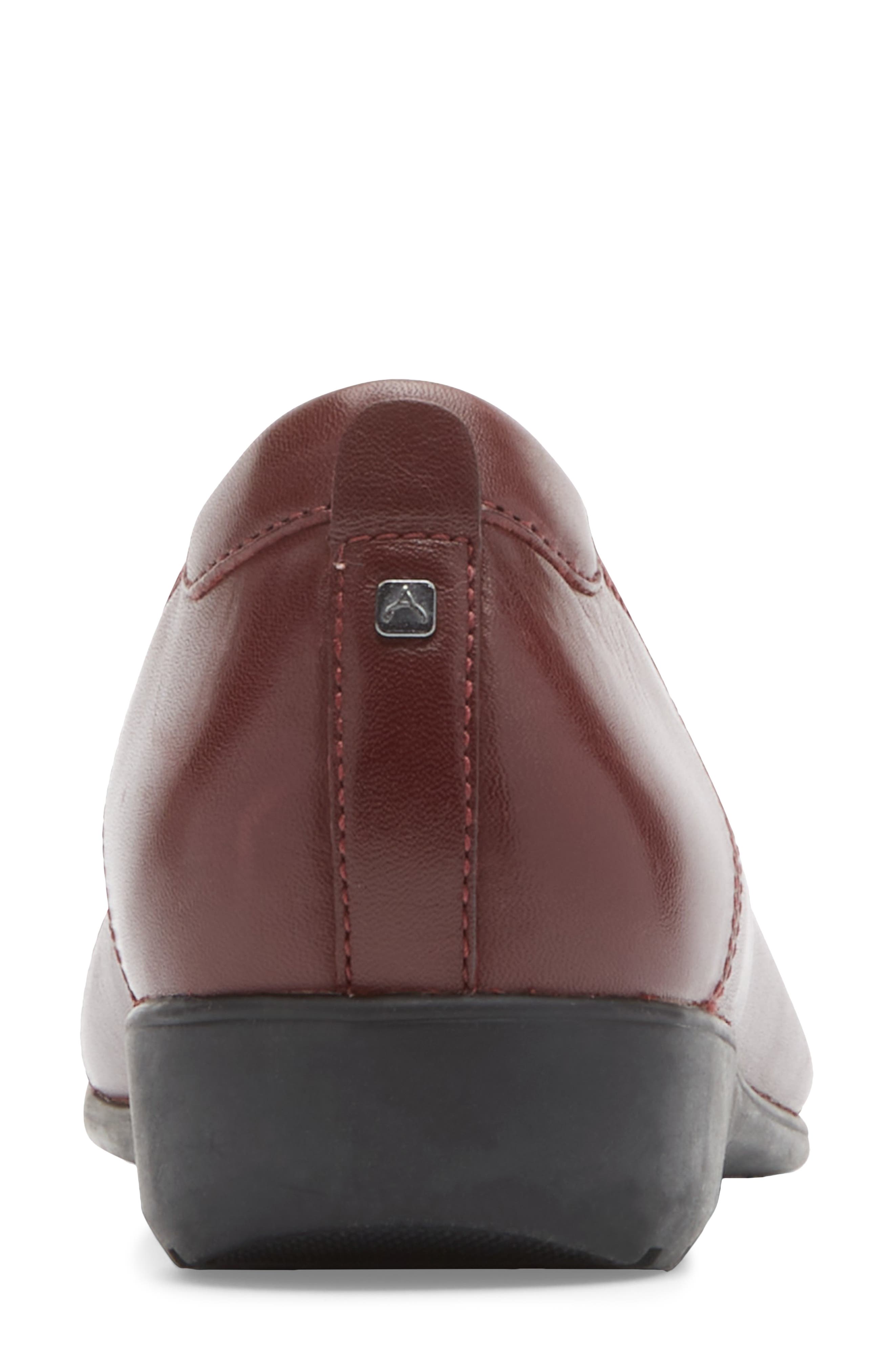 Abbey Ballet Flat, Alternate, color, MERLOT LEATHER