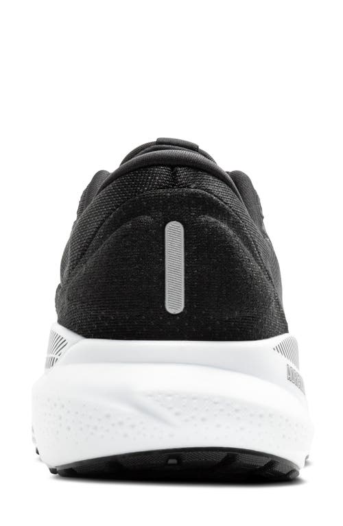 Brooks Women's Adrenaline Gts 24 Stability Running Shoes In Black/white Mesh