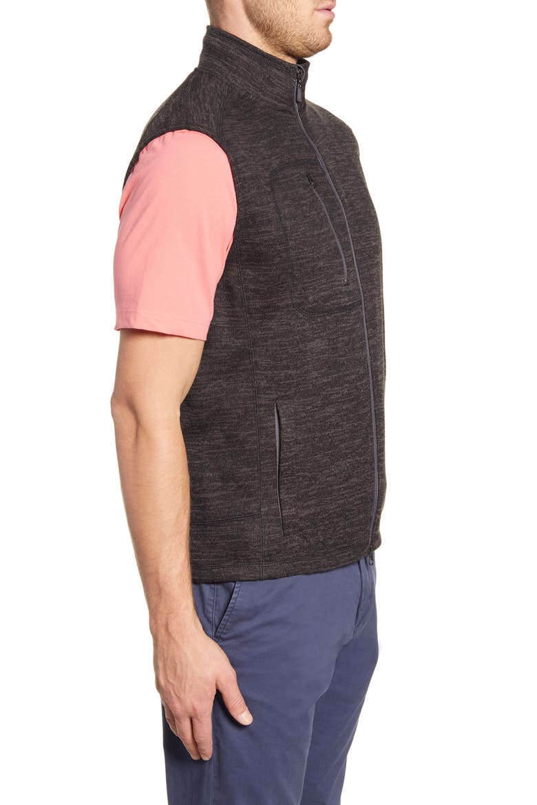 Tahoe Fleece Vest, Alternate, color, BLACK