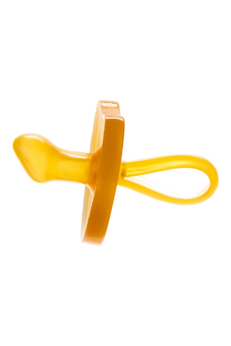 2-Pack Butterfly Pacifier, Alternate, color, NATURAL RUBBER BROWN