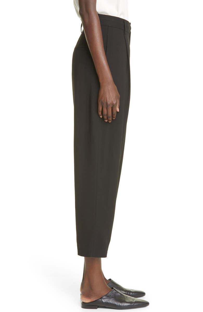 CO Pleated Crop Trousers, Alternate, color, 