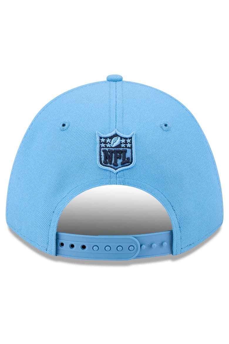 Men's New Era  Light Blue Tennessee Titans  9FORTY Adjustable Hat, Alternate, color, Light Blue