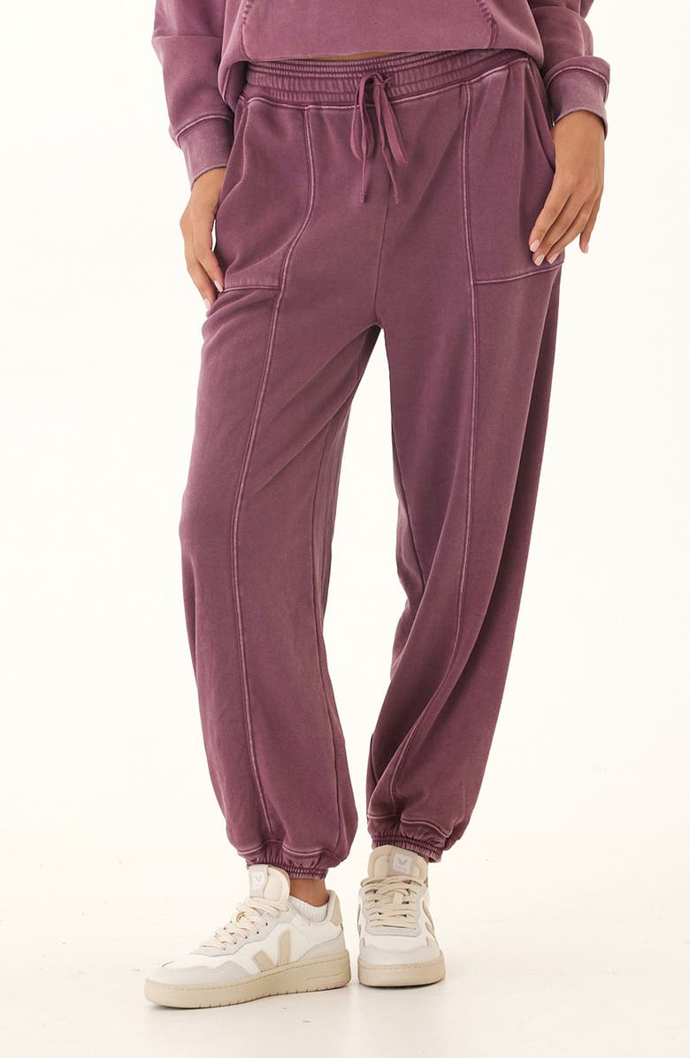 Threads 4 Thought Lottie Sweatpants, Main, color, Ultra Maroon