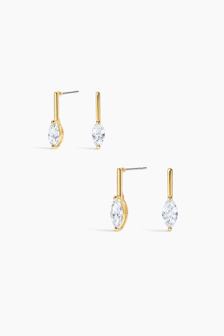 Baldwin Earrings Set of 2, Alternate, color, Gold