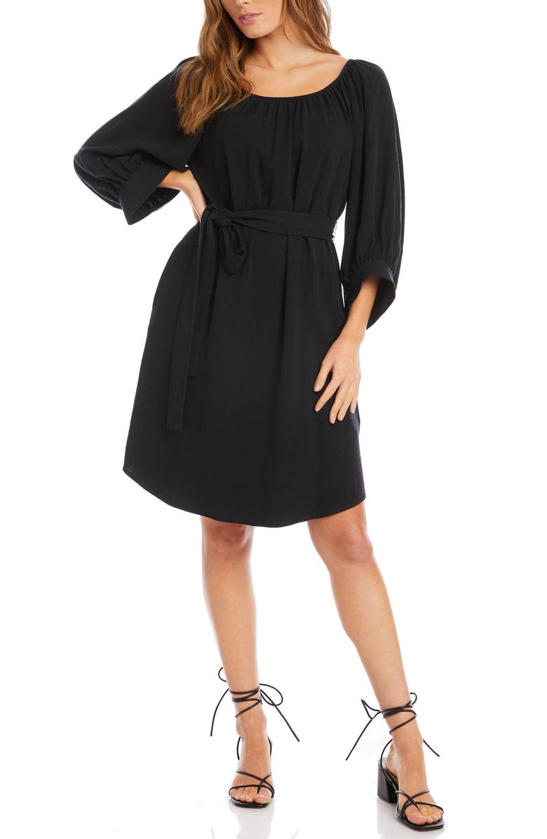 Karen Kane Blouson Sleeve Dress, Main, color, 